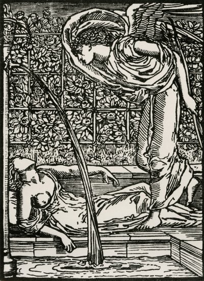 Ámor első pillantása a pszichére alkotó: Edward Coley (after) Burne Jones