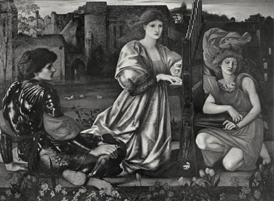 A szerelmes dal alkotó: Edward Coley (after) Burne Jones