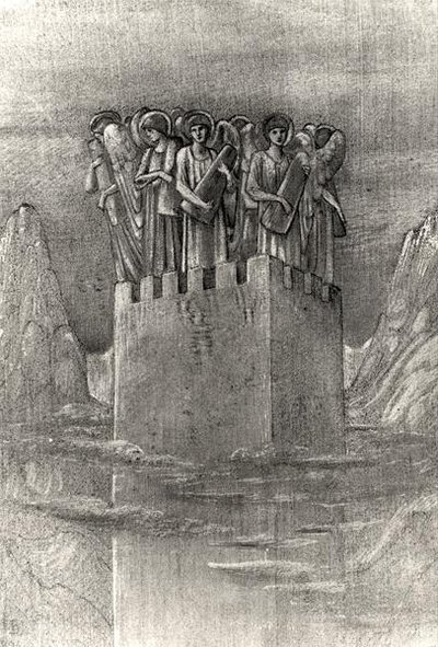 Hynum Gloriae Tuae Canimus alkotó: Edward Coley Burne Jones