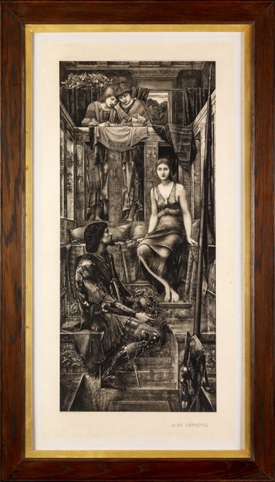 König Cophetua und das Bettelmädchen von Edward Burne Jones
