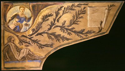 Poet Muse - zongora fedeles papír (színes kréta papírra) alkotó: Edward Coley Burne Jones