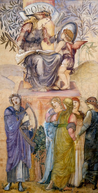 Költészeti allegória alkotó: Edward Coley Burne-Jones