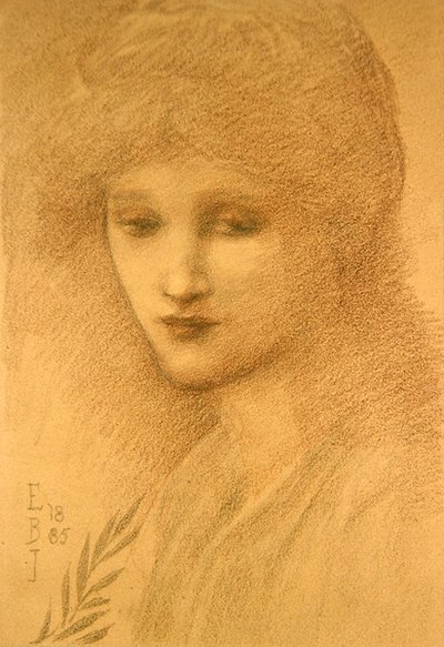 Laura Littleton portréja alkotó: Edward Coley Burne Jones