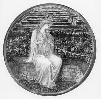 Szerelem gubancban, a Virágos könyvből alkotó: Edward Burne Jones