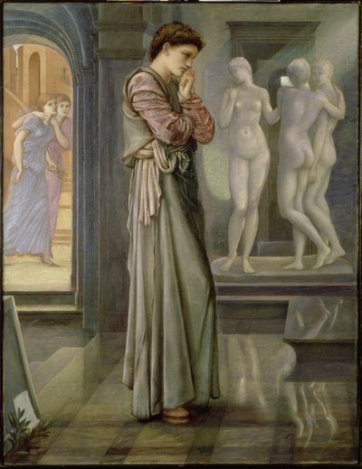 Pygmalion és a kép: A szív vágyai, 1868 alkotó: Edward Burne Jones