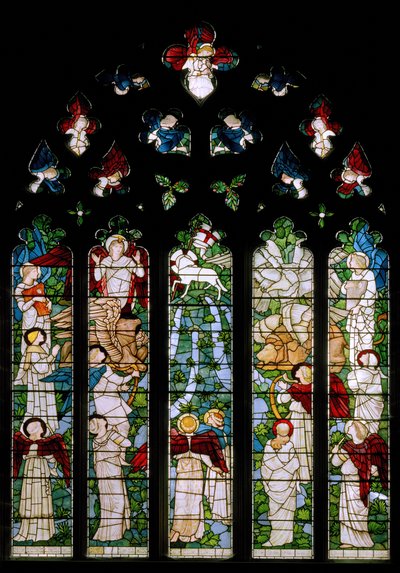 A Paradicsom folyói, 1875 alkotó: Edward Burne Jones