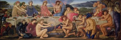 Peleusz ünnepe alkotó: Edward Burne Jones