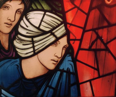 Az utolsó ítélet ablaka, részlet, 1897 (festett üveg) alkotó: Edward Burne Jones