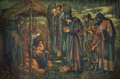 Der Stern von Bethlehem, 1888-91 von Edward Burne Jones