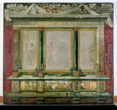Trójai Triptichon, 1872-1898 alkotó: Edward Burne Jones