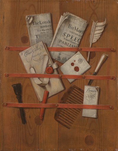 Levéltartó alkotó: Edward Collier
