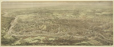 Bristol madártávlatból alkotó: Edward Colston Lavars
