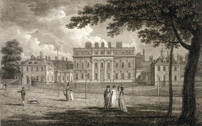 A Buckingham-ház képe, W. Knight metszete, 1799-ben megjelent alkotó: Edward Dayes