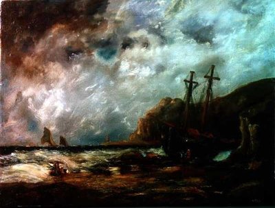 Tengerparti jelenet alkotó: Edward Duncan