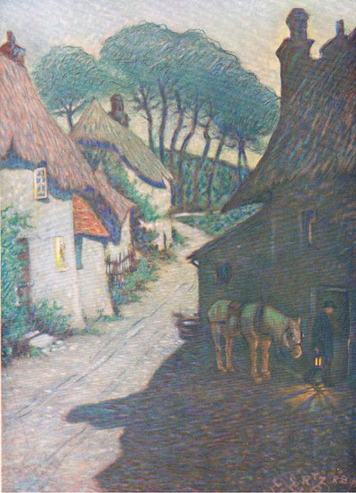 Thurlstone falu, Dél-Devon, a Hutchinson