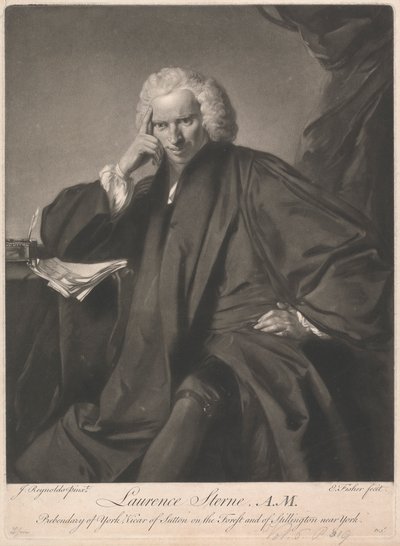 Laurence Sterne, A.M. alkotó: Edward Fisher