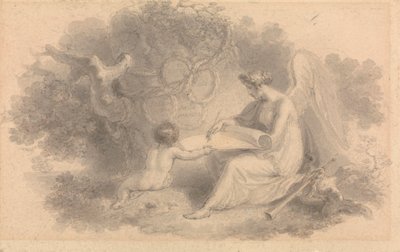 Napóleoni csaták allegóriája alkotó: Edward Francis Burney