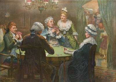 Karácsonyi whist party – szezonális körjátékokkal a fiatalabb generációknak alkotó: Edward Frederick Brewtnall