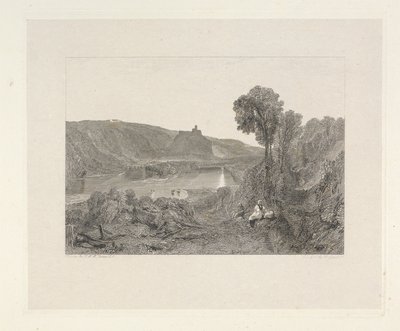 Prudoe kastély, Northumberland alkotó: Edward Goodall
