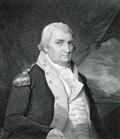 Charles Cotesworth Pinckney vezérőrnagy (1746-1825), metszette Edward Wellmore (1835) alkotó: Edward Greene Malbone