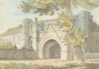 Olvasó Abbey Gateway alkotó: Edward Hawke Locker