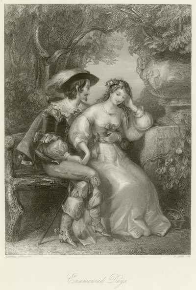 Szerelmes Napok alkotó: Edward Henry Corbould