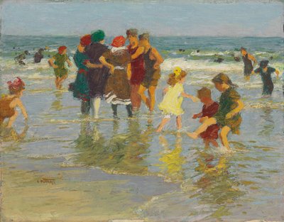Tengerparti jelenet, alkotó: Edward Henry Potthast
