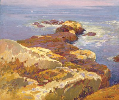 Sziklák és tenger alkotó: Edward Henry Potthast