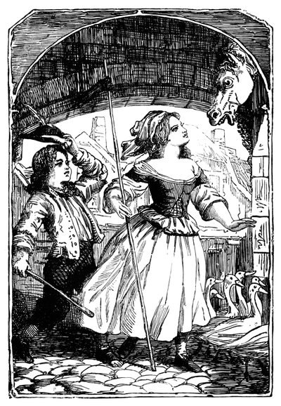 A ludaslány, 1901 alkotó: Edward Henry Wehnert