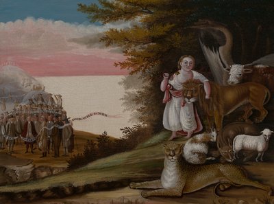 A békés királyság alkotó: Edward Hicks