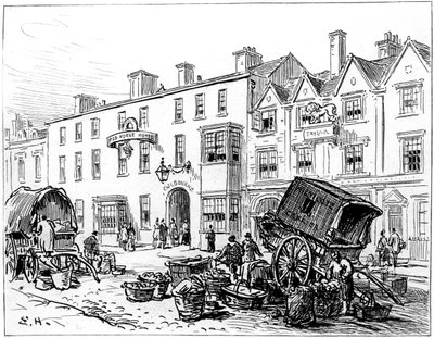 The Red House Hotel, Stratford-upon-Avon, Warwickshire, 1885. alkotó: Edward Hull