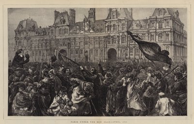 Párizs a vörös zászló alatt, 1871. április alkotó: Edward John Gregory