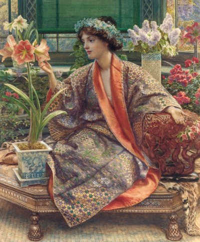 Egy melegházi virág, 1909 alkotó: Edward John Poynter