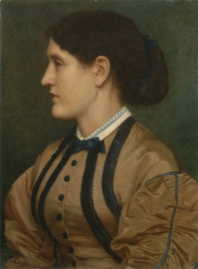 Eliza Eastlake (1809-93) portréja 1864 (olaj, vászon) alkotó: Edward John Poynter