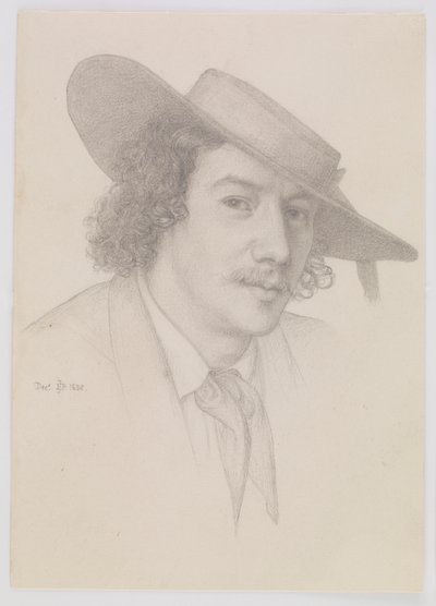 Whistler portréja, 1858. alkotó: Edward John Poynter