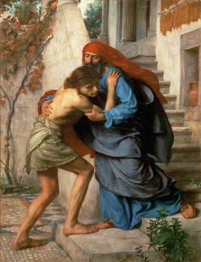 A tékozló fiúk visszatér, 1869 alkotó: Edward John Poynter