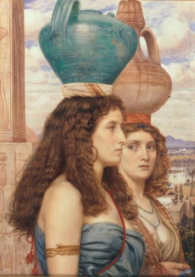 A Nílus vízhordozói alkotó: Edward John Poynter