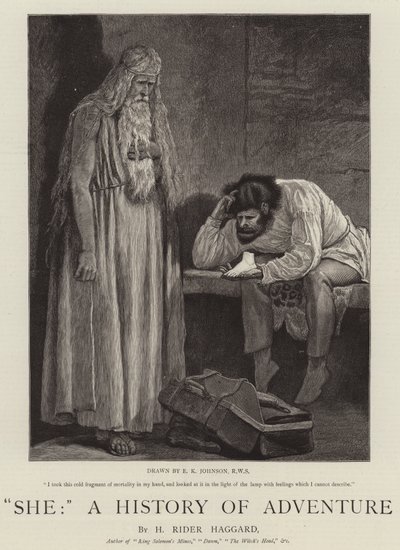 Ő, A kaland története alkotó: Edward Killingworth Johnson