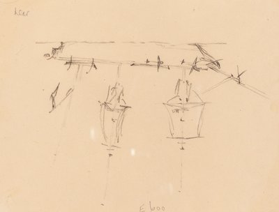 Egy vitorlás hajó [fordítva] alkotó: Edward Lear