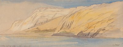 Abu Simbel, 1867. február 9. 13:00 (384) alkotó: Edward Lear