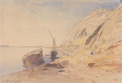 Abu Simbel, 1867. február 8. 11-11:30 (374) alkotó: Edward Lear