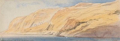 Abu Szimbel, 1867. február 9. 13:10 (385) alkotó: Edward Lear