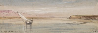Théba és Erment között alkotó: Edward Lear