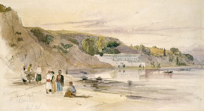 Naptár, 1848 (toll, tinta és wc papíron) alkotó: Edward Lear