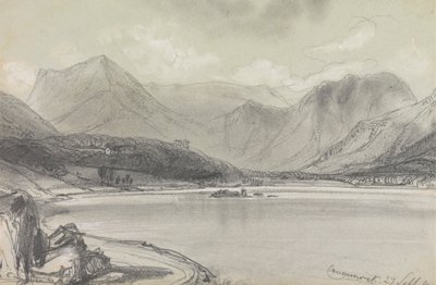 Crummock víz alkotó: Edward Lear