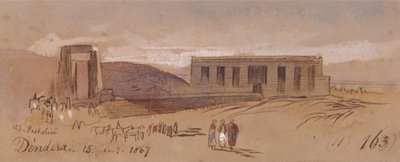 Dendera alkotó: Edward Lear