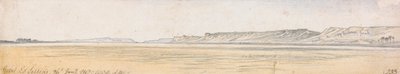 Gebel Es Silsilis alkotó: Edward Lear