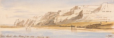 Gebel Sheikh Abu Fodde, 1867. március 4., 7:30 (590) alkotó: Edward Lear
