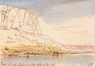 Gebel Sheikh Eredi alkotó: Edward Lear