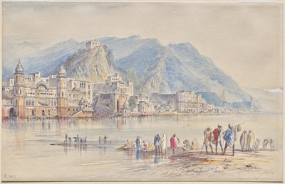 Hardwar, India alkotó: Edward Lear